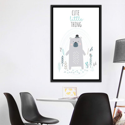 «Baby Woodland Friends I» par Angela Nikeas - impression d'art graphique