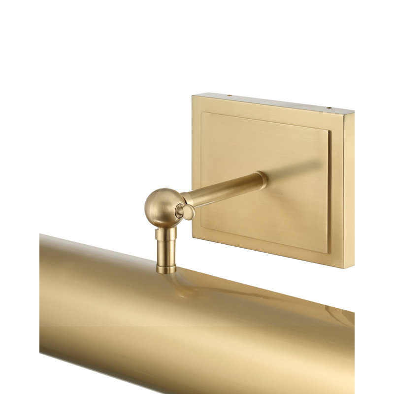 Pendleton Dimmable LED Wall Mounted, 25.75", Brushed Brass