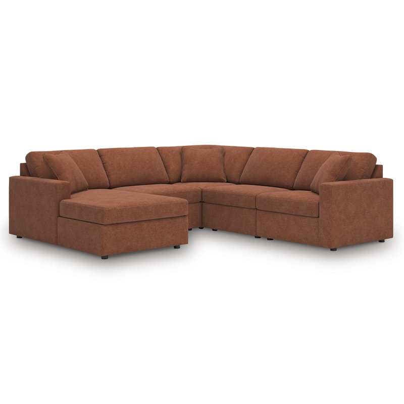 Canapé modulaire 4 pièces avec méridienne Modmax, Orienté à gauche (vu de face), H 36 po x l 108 po x P 107 po