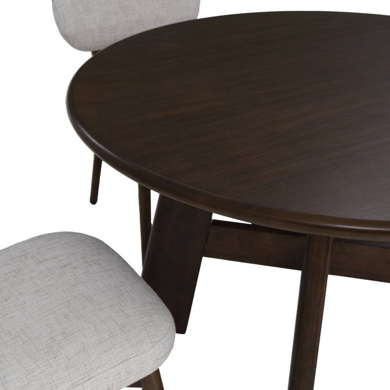 Cloyse Brown 5pc Dining Set