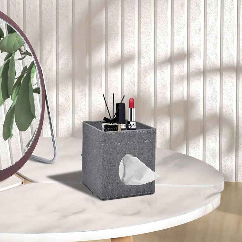 Tissue Box Cover, Grey