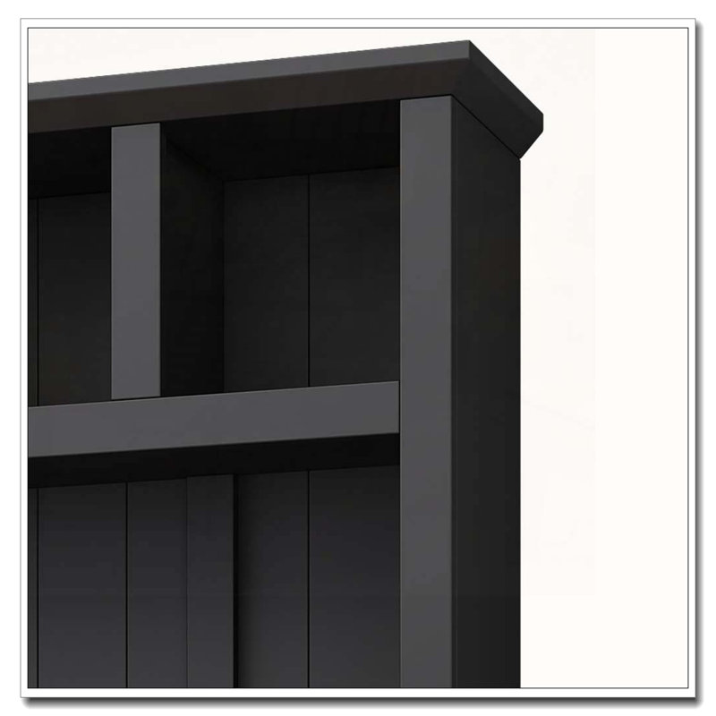 Arbre d'entrée 78 po avec banc de rangement large et armoire à chaussures avec 13 compartiments, Noir