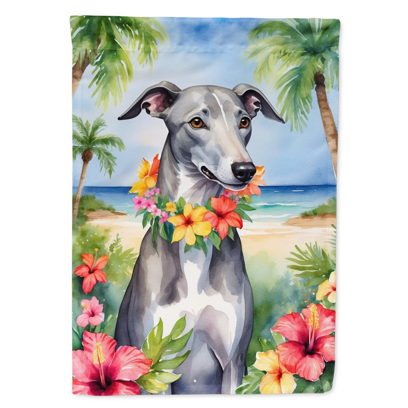 Drapeau pour animal à double face H 40 po x l 28 po