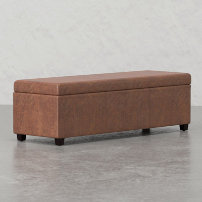 Lincoln Extra Large Storage Ottoman Bench