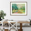 «Sunrise Forest» par Silvia Vassileva, reproduction d'art sur papier encadrée-870610796-870610786