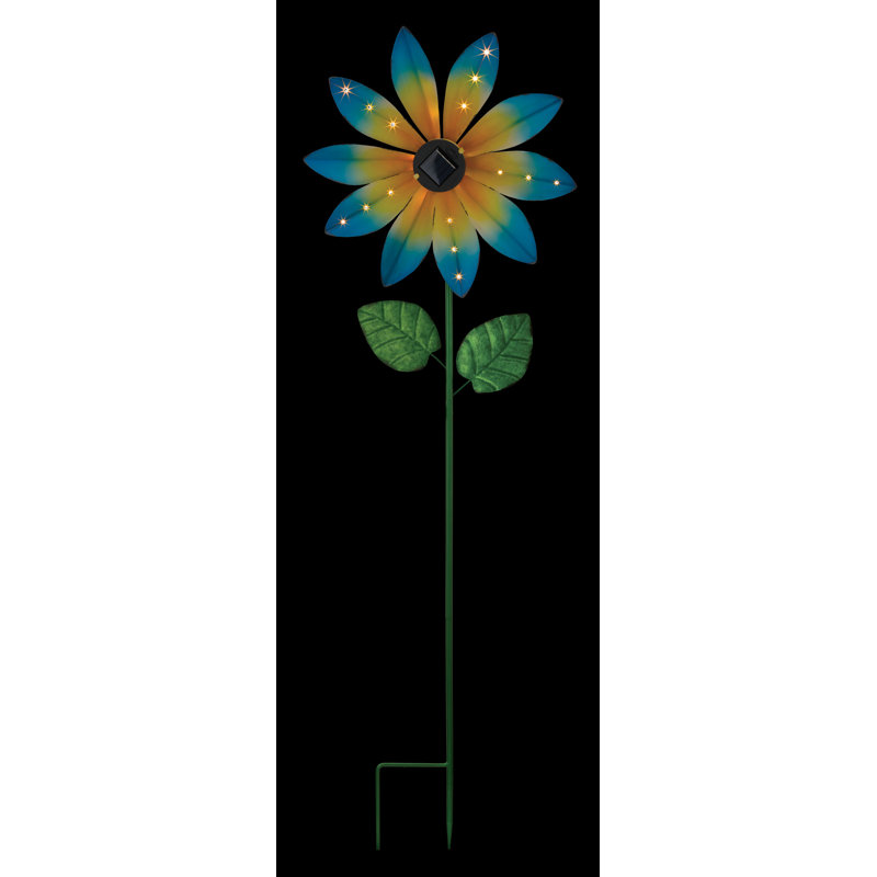 Spinner Solar Stake, Blue