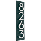 Floating 1-Line Wall Address Plaque