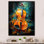 Violon Tribute Jazzed Jade sur toile