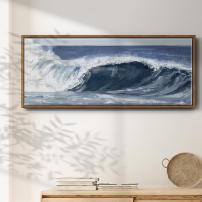 Surf Spray II- Framed Canvas