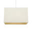 Ibiza Contemporary and Sleek Linen Fabric Lampshade-475792429-495498143