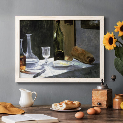 Still Life With Bottles, 1862, reproduction d'art sur toile