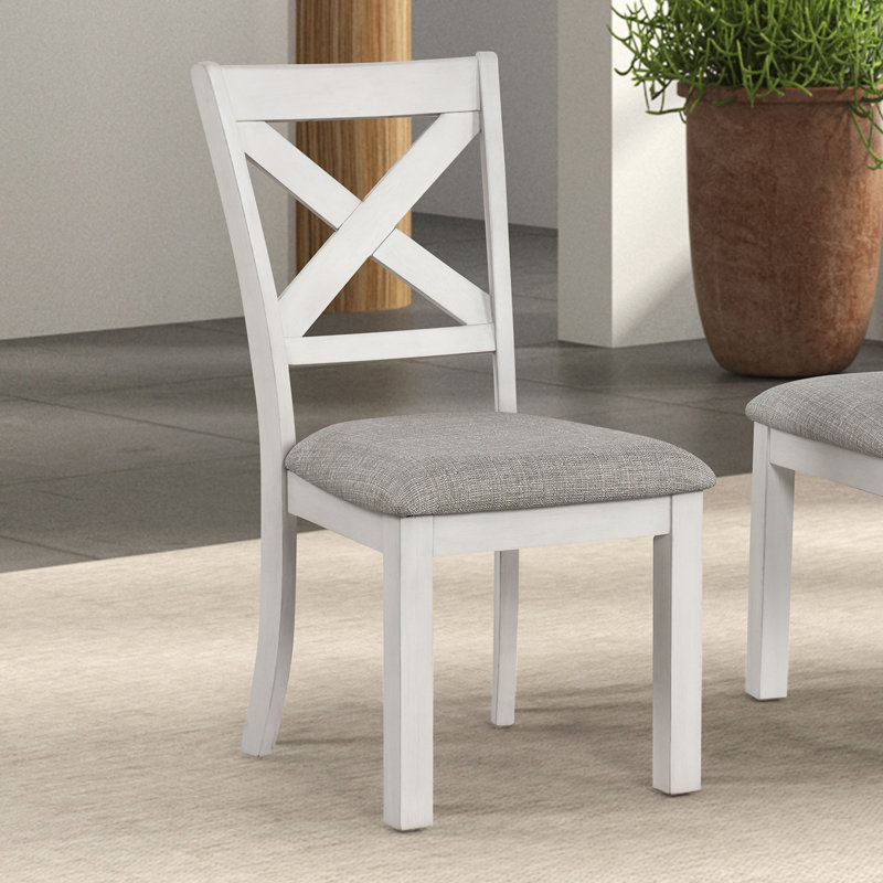 Chaise d'appoint rustique 18,4 po (2 / RTC), chêne blanc rustique
