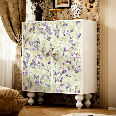 Solid Wood Living Room Storage Cabinet