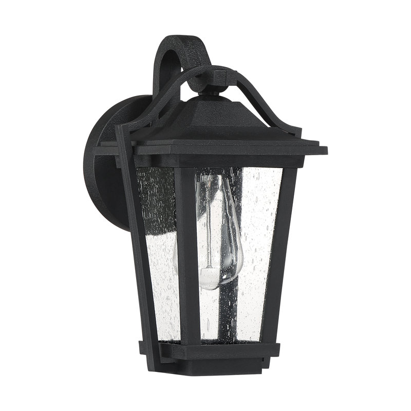 Lanterne murale d'extérieur Ebenezer, H 11,5 po x l 7,25 po x P 7,75 po