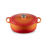 Le Creuset Enameled Cast Iron Oval Dutch Oven with Lid