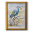 Blue Heron I, toile encadrée de qualité supérieure - prête à être accrochée-771741672