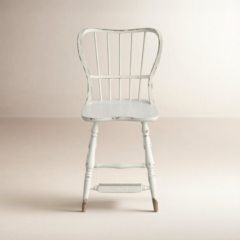 CiaoBella 24" Counter Stool, Black, Counter Stool (24" Seat Height)