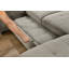 Canapé-lit en forme de U, surdimensionné de 121 pouces - lit escamotable 2 en 1 avec méridienne de rangement double pour le confort et l'efficacité de l'espace-1244142093