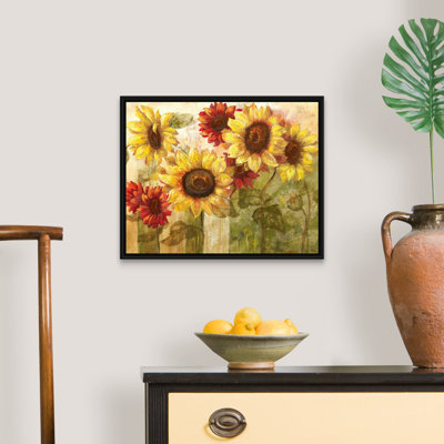 «Sunflower's Delight», art mural sur toile