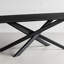 Black Innovative Durable Large Oak Dining Table-109085424