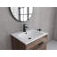 Ensemble de meuble-lavabo simple 24 po avec plateau Warsan