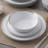 Noritake Whiteridge Platinum 12-Piece Dinnerware Set, Service for 4