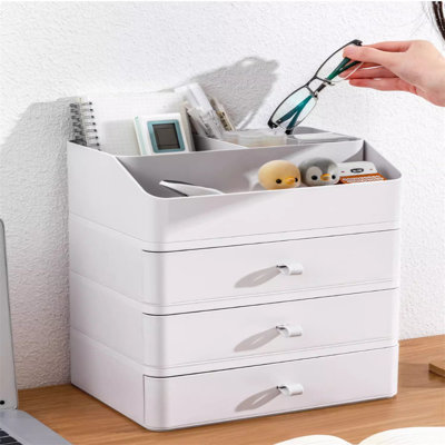 Organisateur de bureau empilable en plastique Marcelena