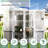 Outdoor Plant Greenhouse - Optimal Care Wooden With Ventilation Promote Health