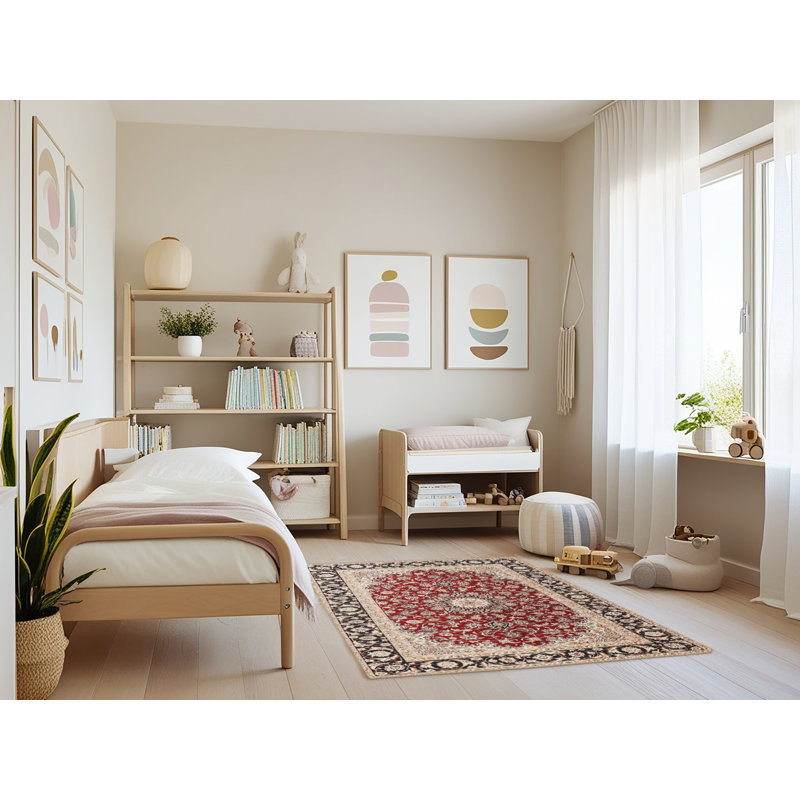 Mikael Oriental Indoor Rug, Rectangle 4' x 6'