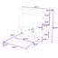 Ellettsville Murphy Bed Wall Bed With Shelves-932556011-882040520-959947145