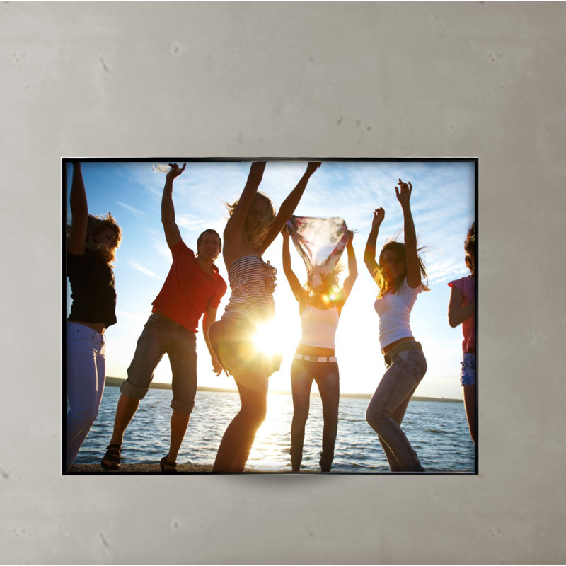 Amirah Matte Picture Frame, Black