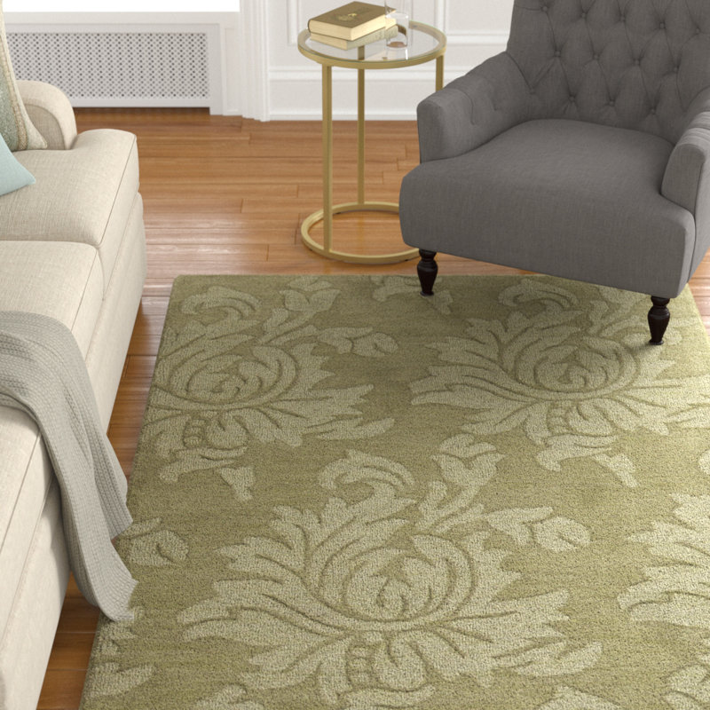 Ardal Wool Floral Indoor Rug, Rectangle 9' x 12'