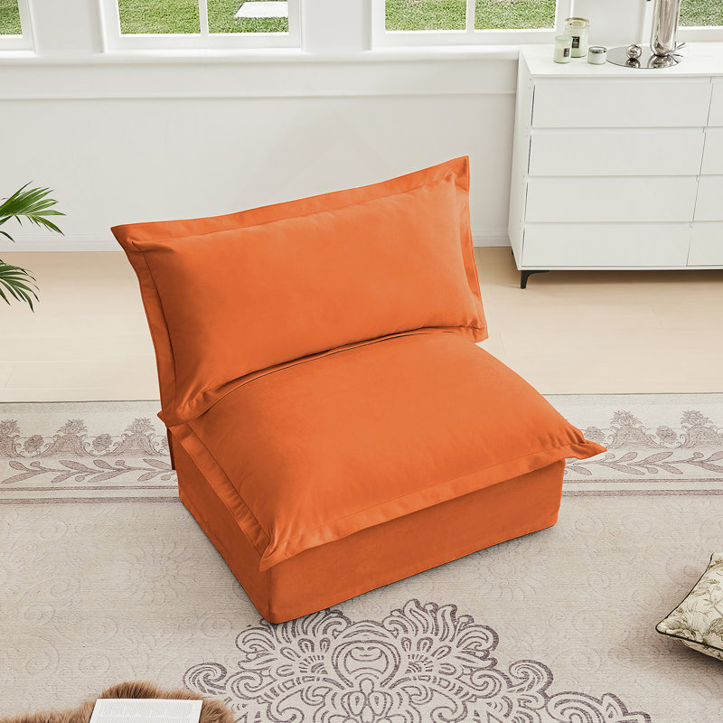 Canapé sans accoudoirs Koala - Orange