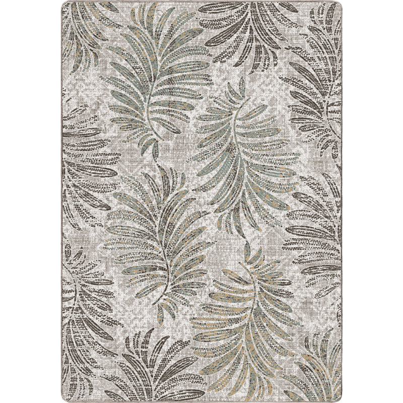 Polka Dot Leaves, Rectangle 7'8" x 10'9"