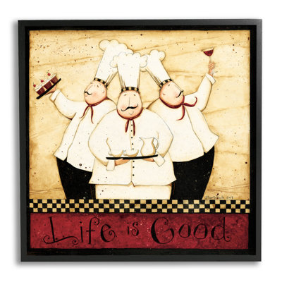 " Life Is Good Vintage Chefs " by Dan Dipaolo