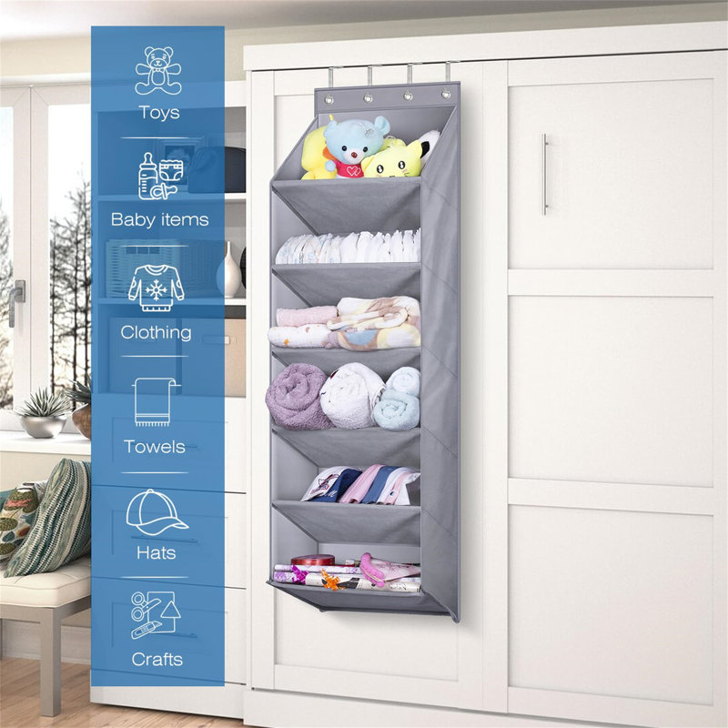 12 Pair Overdoor Shoe Organiser