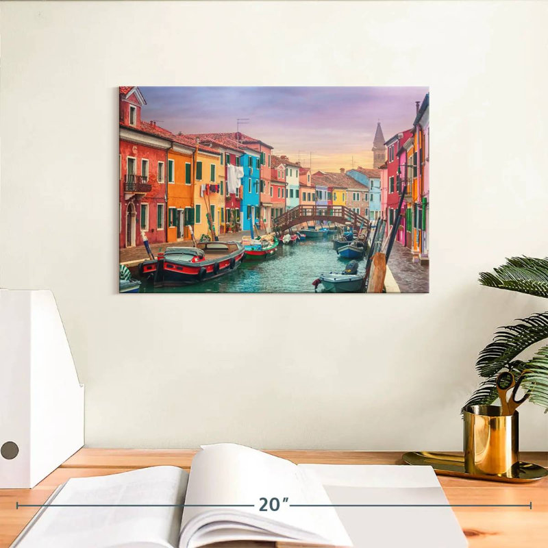 Kavia Dusk In Burano, H 8 po x l 12 po