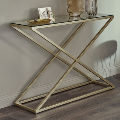 Hematite 100 Cm Console Table