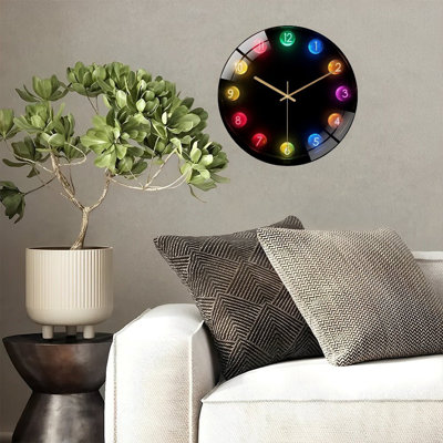 Horloge murale 12 po