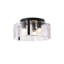 Plafonnier encastré 3 lumières Laia Antique Black