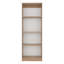 Bibliothèque, 5 tablettes, bois manufacturé