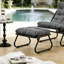 Chaise longue d'extérieur avec repose-pieds pour patio-1059692064