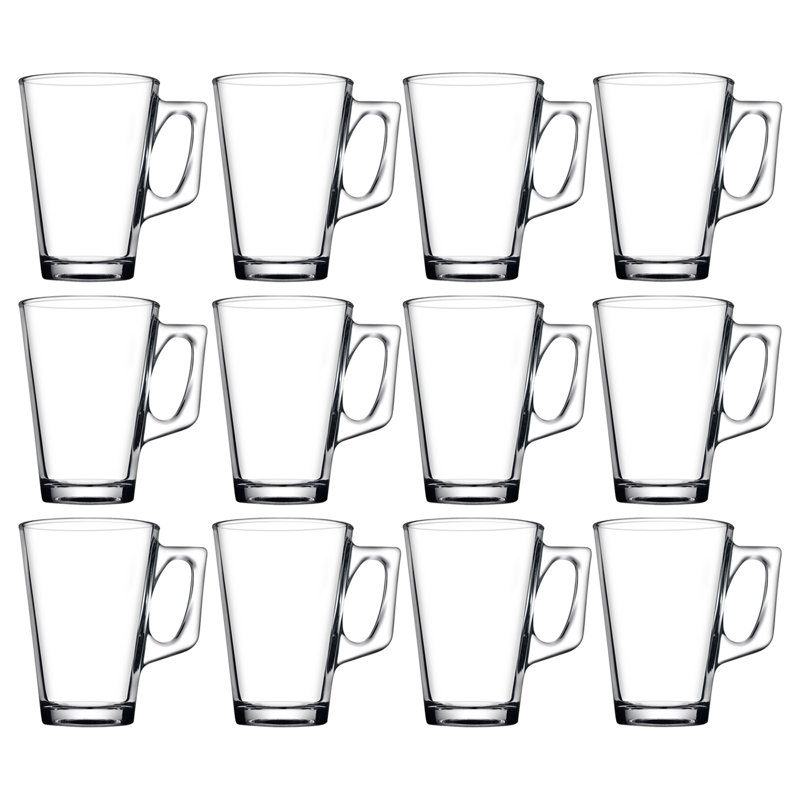 Glass Coffee Mug, 12