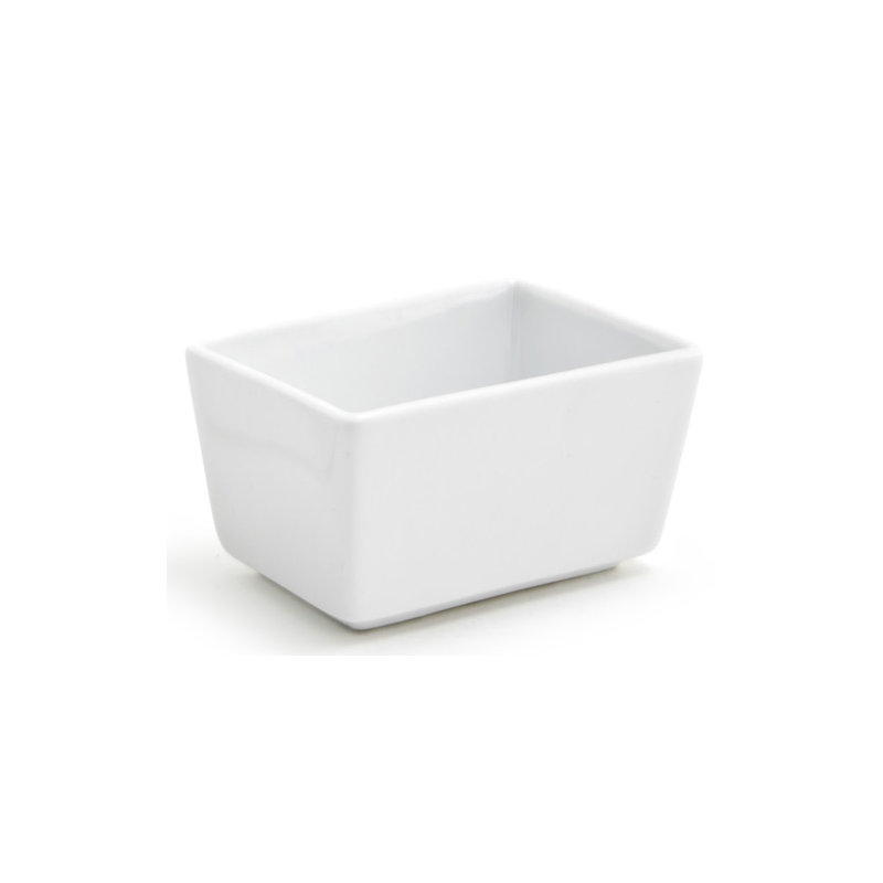 Mod Ceramic Sugar Packet Caddy, Bright White