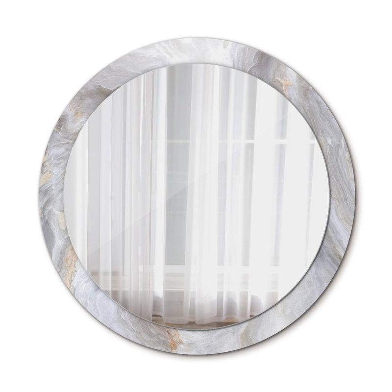 Huldar Glass Flat Wall Mirror
