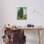 «Van Gogh Cypress Landscape», art de la giclée encadrée par one1000paintings