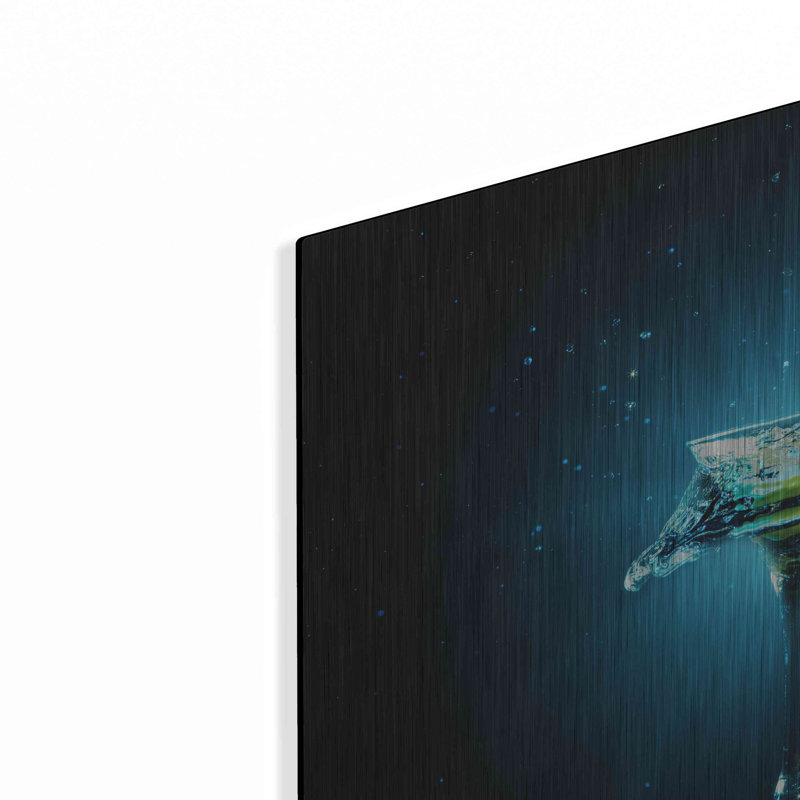 «Dreamy Blues Splash» par Luxe, H 12 po x l 16 po
