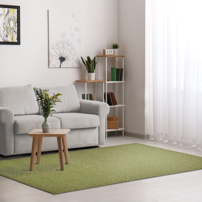 Tapis vert intérieur / extérieur Hubertusz, Rectangle 7 pi 6 po x 9 pi 6 po