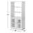Dunwell Hendricks Grenier Glass Cabinet Bookcase-391401257