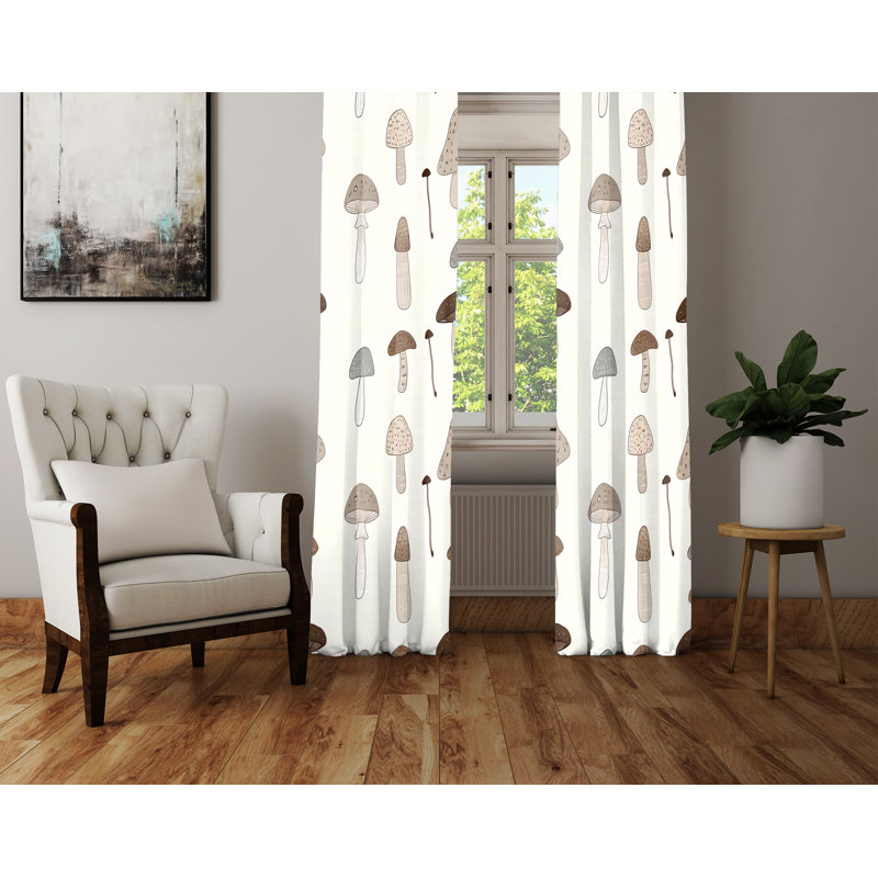 Window Curtains, 20" W x 61" L